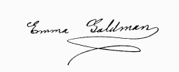 emma's signiture