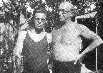 Nestor Makhno and Alexander Berkman