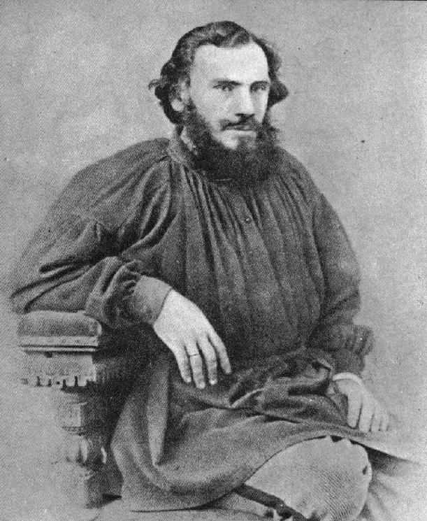Amazing Historical Photo of Leo Tolstoy in 1868 