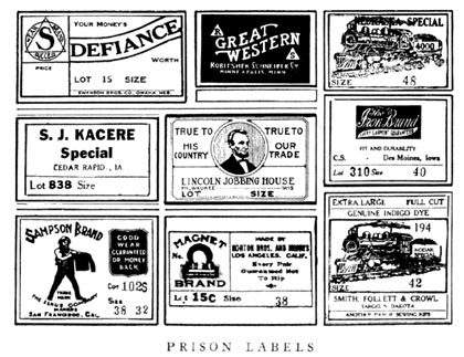 prison labels